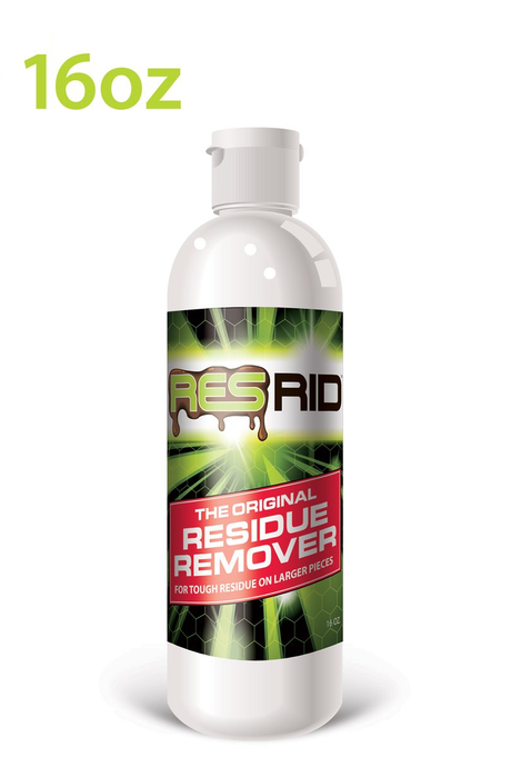16 oz ResRid Original Glass Cleaner by Thick Ass Glass, front view on white background