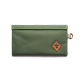 Revelry Supply Confidant in Green - Durable Silicone Pouch Front View