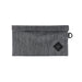 Revelry Supply Confidant Striped Gray Pouch Front View on White Background