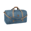 Revelry Supply Continental medium-sized rubber duffel bag in Marine, front view on a white background