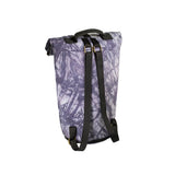 Revelry Supply Defender Smell Proof Padded Backpack in grey canvas, front view on white background