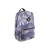 Revelry Supply Escort backpack in rubberized purple with silicone base, front view on white background
