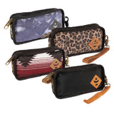 Assorted Revelry Supply Gordito Smell Proof Padded Pouches in various patterns front view