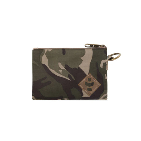 Revelry Supply Mini Broker in Camo - Compact Unisex Silicone Wallet with Keychain