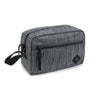 Revelry Supply Striped Gray Stowaway with Rubber and Silicone, Durable Thick Wall Storage