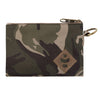 Revelry The Mini Broker Camo Stash Bag, 6" x 4.5", durable canvas with keychain loop, front view