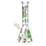 Rich & Shorty Portal Beaker Glass Water Pipe | 9.75" | 14mm F