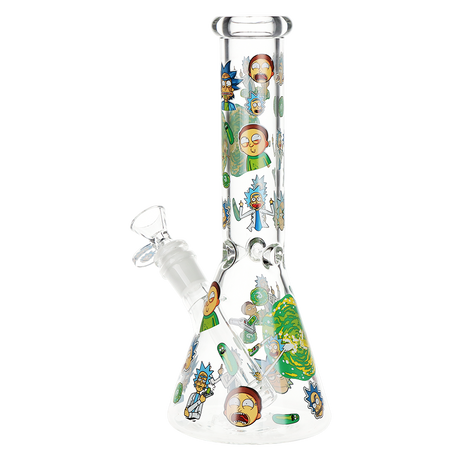 Rich & Shorty Portal Beaker Glass Water Pipe | 9.75" | 14mm F