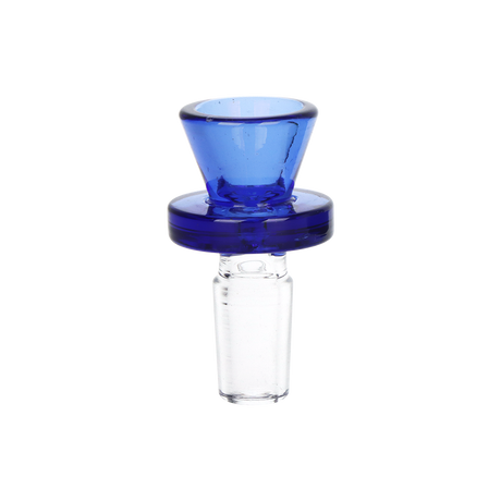 Six borosilicate glass herb slides with a ring grip and frosted 14mm male joints for 14mm female pipes