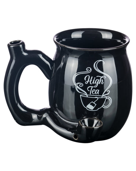 Small Pipe Mug in black