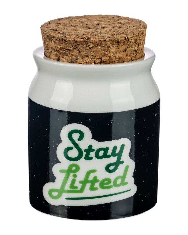 "Stay Lifted" Stash Jar