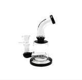 Rock Glass 6" Inline Perc Rig
