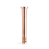 Chill Rose Gold Aluminum Downstem, Durable & Unbreakable, Front View on White Background