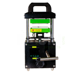 Rosin Tech Smash™ - Compact Black Rosin Press Front View with Digital Display