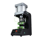 Rosin Tech Squash™ - Black Aluminum Desktop Rosin Press for Dry Herbs, Front View