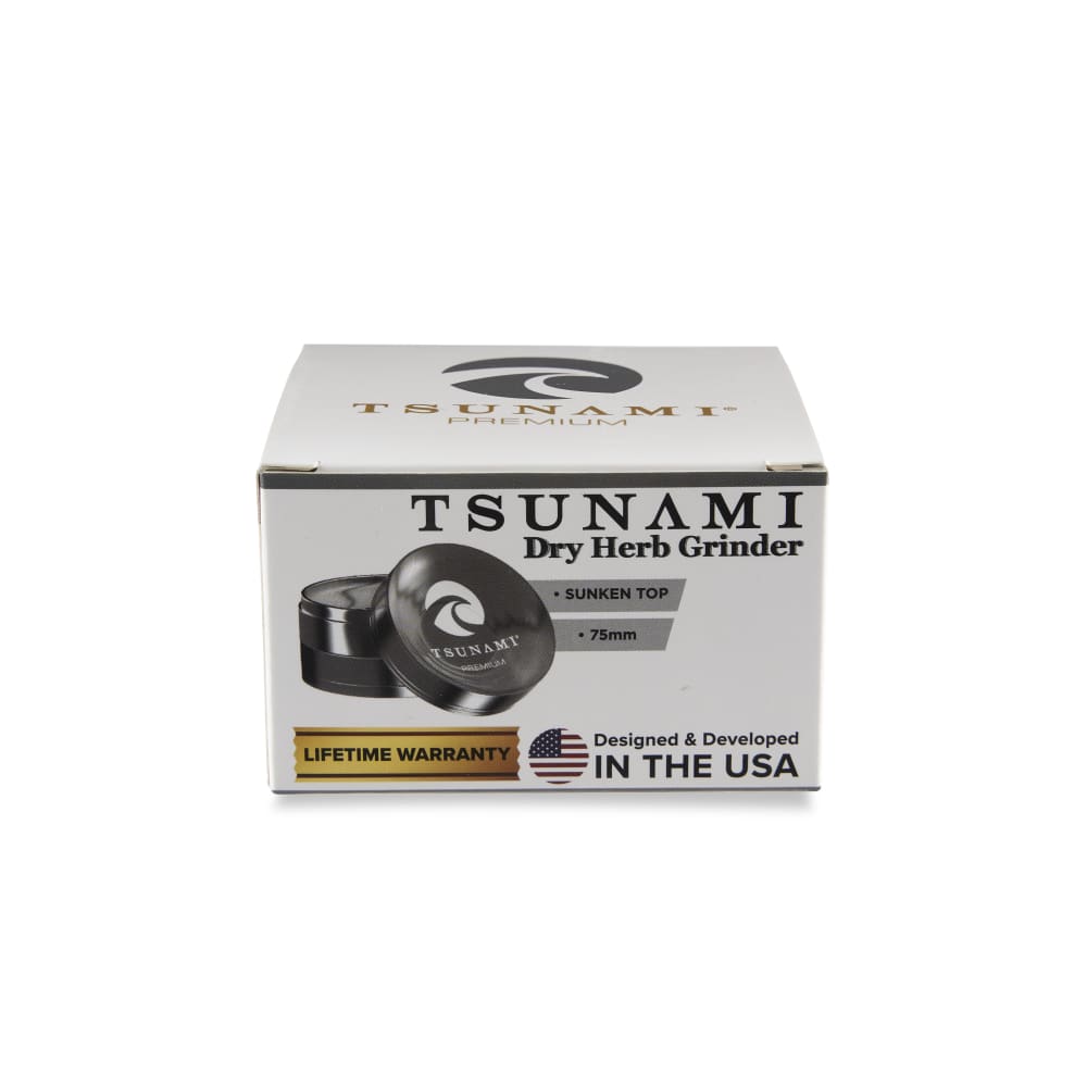 Tsunami Sunken Top 3" 4-Piece Grinder