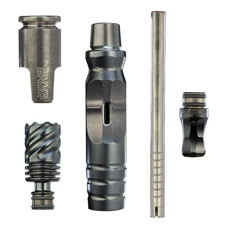 DynaVap The HyperDyn Vaporizer - Disassembled View with Portable Design