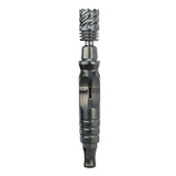 DynaVap HyperDyn photographed from the front with the cap removed, exposing the open Big Bowl tip chamber.