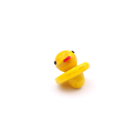 The Stash Shack Rubber Duckie UFO Carb Cap for Dab Rigs - Front View on White Background