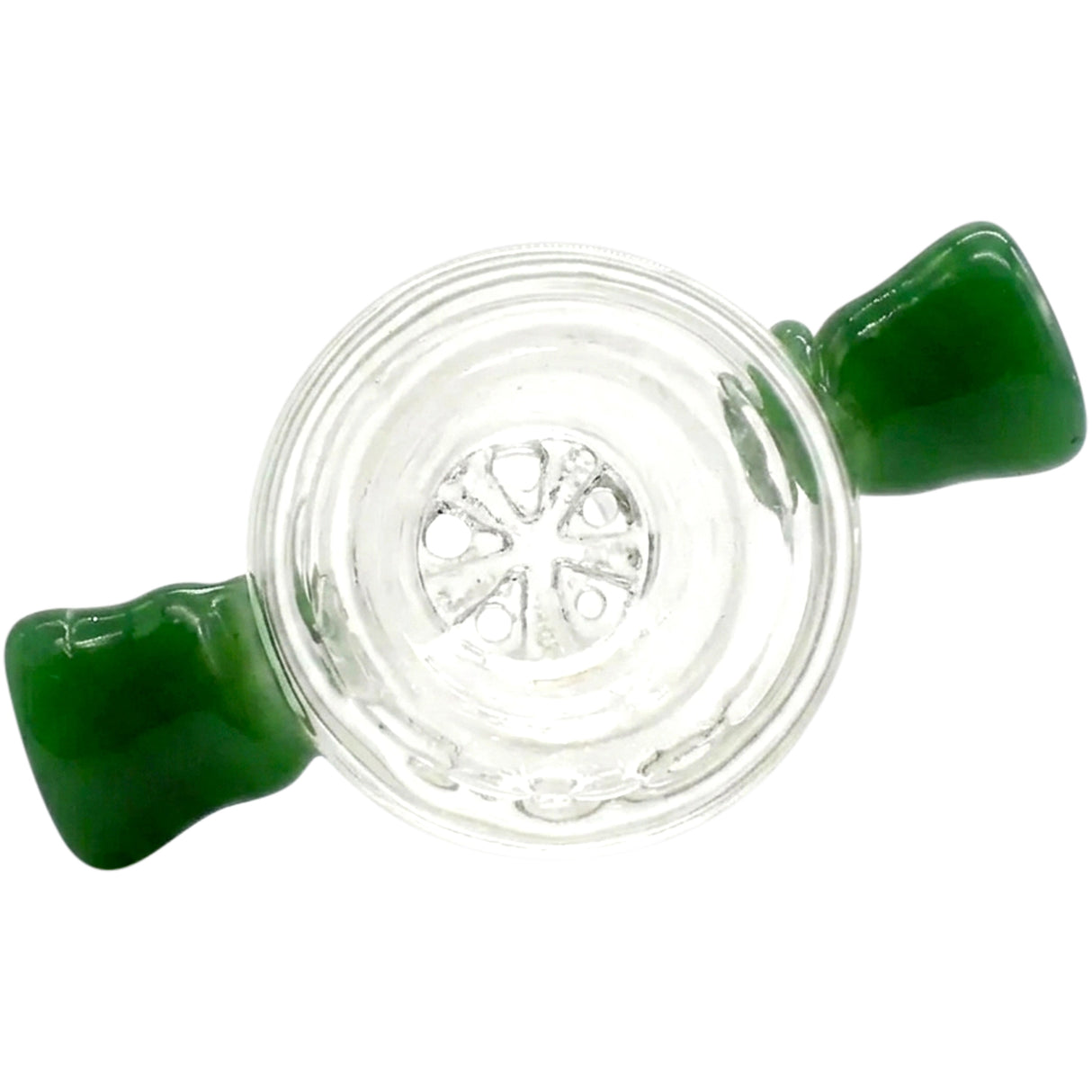 Rupert's Drop Honeycomb Cylinder Bowl with Handles
