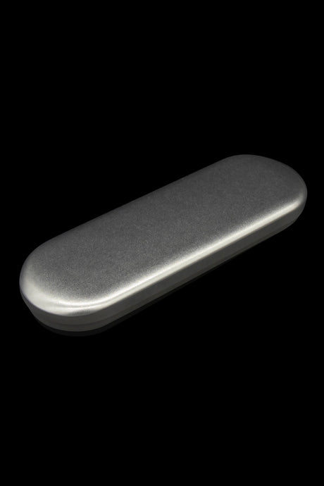 Rupert's Drop Iridescent Titanium Dabber Set in a sleek case, top view on a black background
