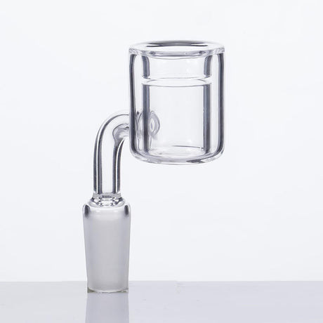 Rupert's Drop Thermal Quartz Banger for Bongs, Clear Female Joint, Side View