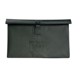 RYOT Flat Pack Smell-Proof Bag with Lock and Removable Carbon Liner, Front View