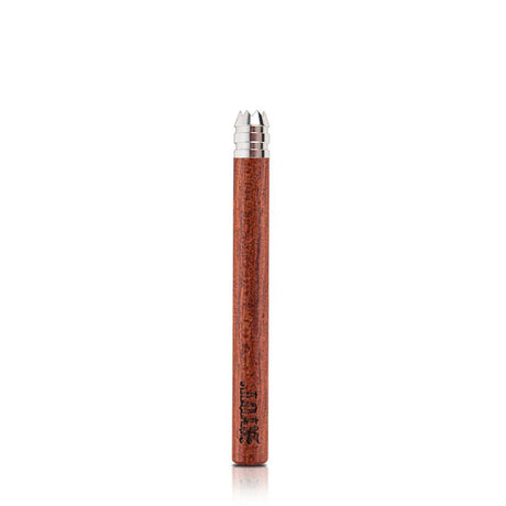 RYOT Large 3-inch Wooden Taster with Metal DIGGER Tip in Rosewood, Front View on White Background