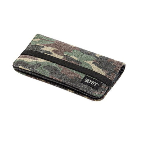 RYOT Roller Wallet in Large Size with Camouflage Pattern - Smell-Proof and Portable
