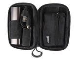 RYOT SmellSafe Hardshell Krypto-Kit open view showing compartments and zipper