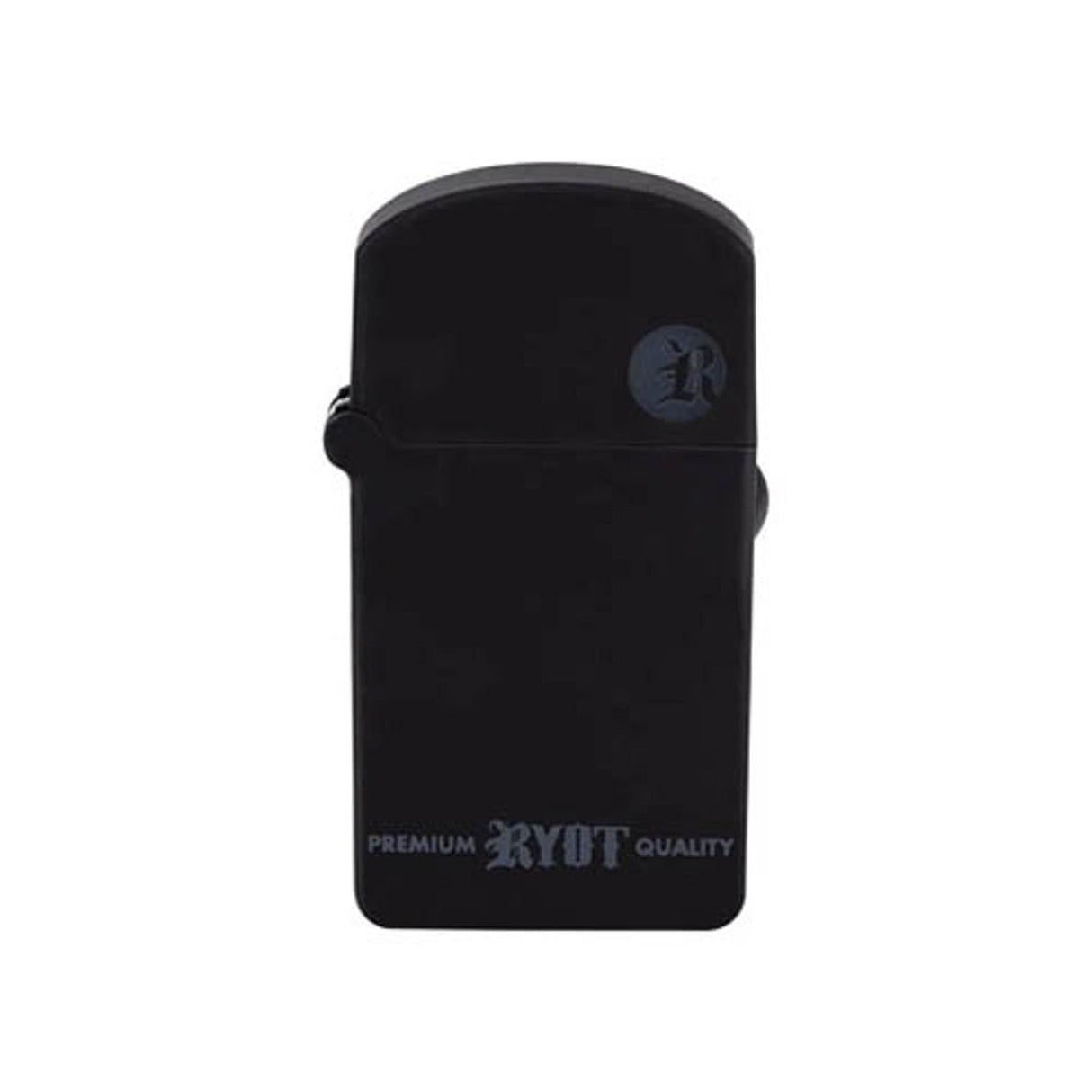 RYOT Verb 510 Oil Vape in Black - Front View with Discreet Design, Ideal for Concentrates