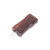 RYOT Walnut Wooden Magnetic Taster Box for Dry Herbs, 4.25" with Chillum Design - Top View