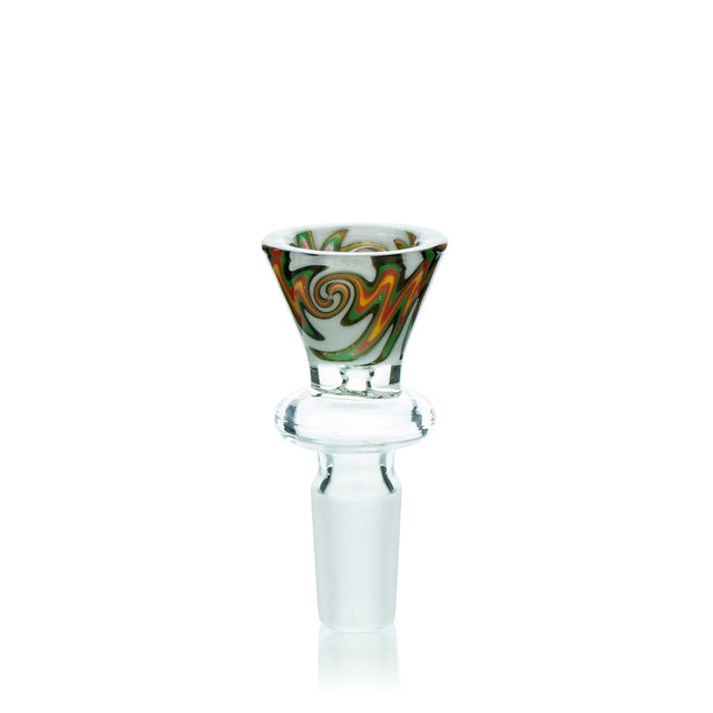 Lucky Goat Reversal Glass Bowl 14mm - Front View on Seamless White Background