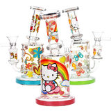 Salutations Kitty Glass Water Pipe | 6.25" | 14mm F