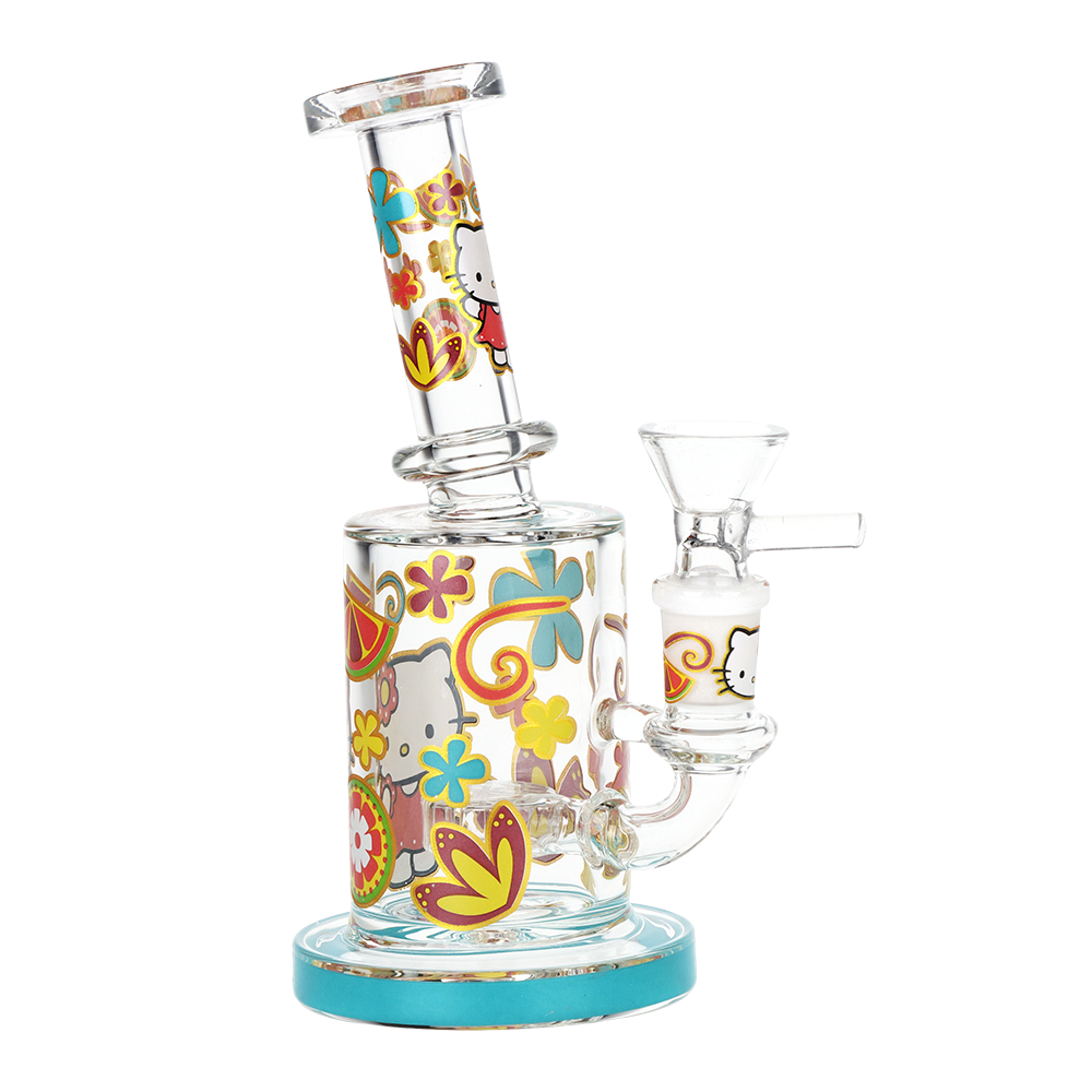 Salutations Kitty Glass Water Pipe | 6.25" | 14mm F