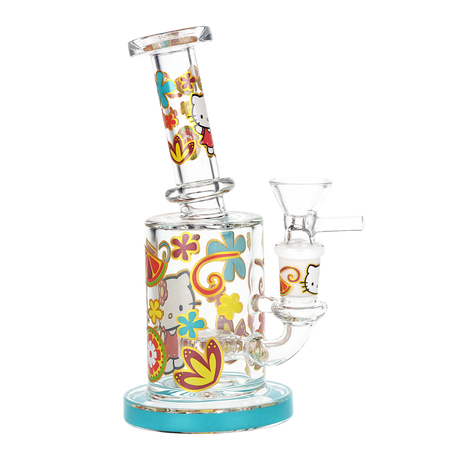 Salutations Kitty Glass Water Pipe | 6.25" | 14mm F