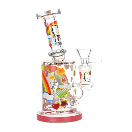 Salutations Kitty Glass Water Pipe | 6.25" | 14mm F