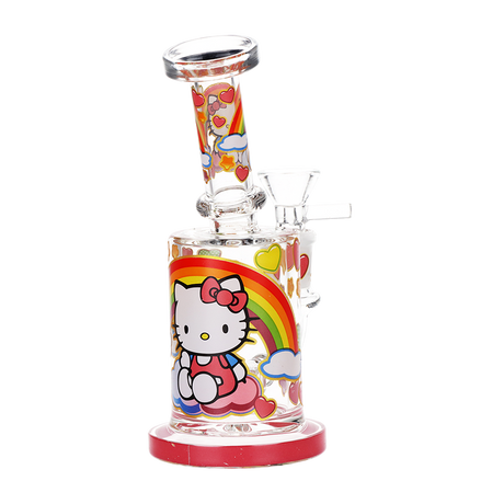 Salutations Kitty Glass Water Pipe | 6.25" | 14mm F