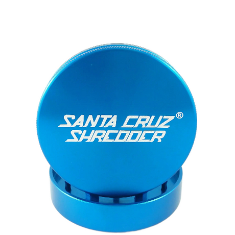 Santa Cruz Shredder 2-Piece Grinder in Blue - Front View on White Background