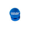 Santa Cruz Shredder Small 2pc Grinder in Blue - Top View, Compact Aluminum Design