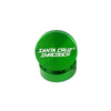 Santa Cruz Shredder Small 2pc Grinder in Green - Compact Aluminum Herb Grinder