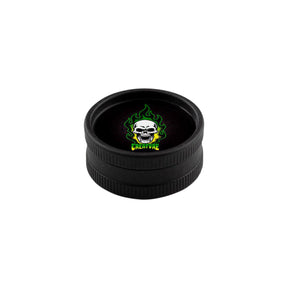 Santa Cruz Shredder Hemp 2 Piece Grinder - Creature Design - Top View