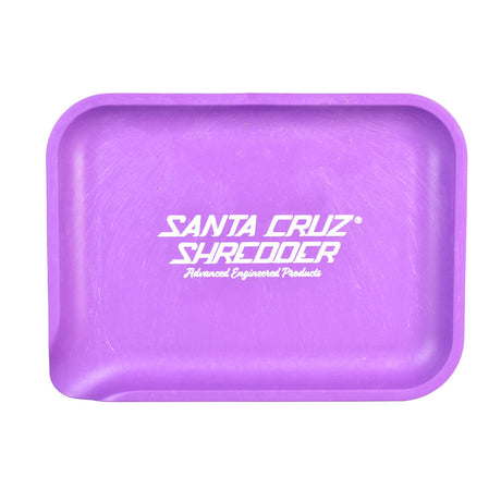 Santa Cruz Shredder Hemp Tray in Purple, Biodegradable Rolling Accessory, Top View