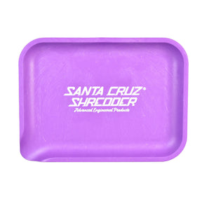 Santa Cruz Shredder Hemp Tray in Purple, Biodegradable Rolling Accessory, Top View