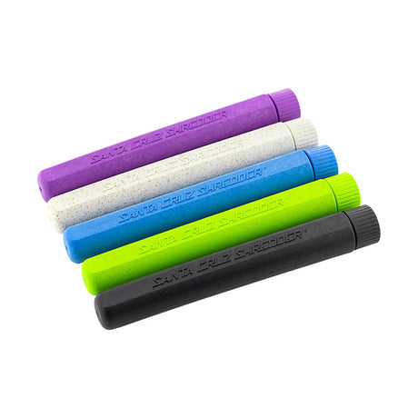 Assorted Santa Cruz Shredder Hemp J-Tubes, 5-inch, Smell-Proof, Waterproof, Display of 25