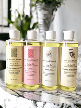 Elite Creed Natural Scented Body Oils in Honeysuckle, Rose, White Tea, and Vanilla Buttercream