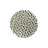 FLWR brand mesh pipe screen, durable stainless steel, top view on white background