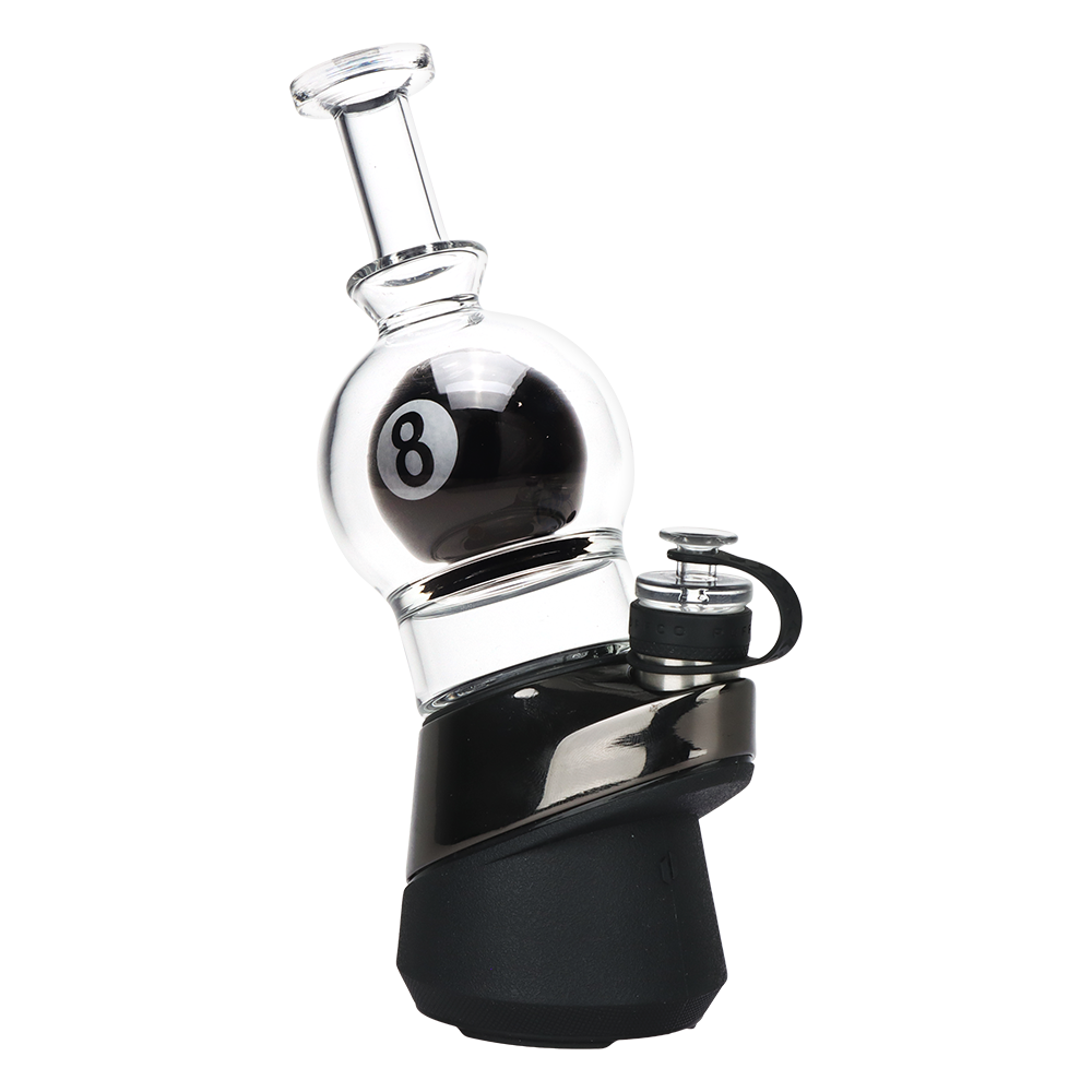 SeshGear 8-Ball Puffco Peak attachment, a 5.75 inch black borosilicate glass replacement for e-rigs