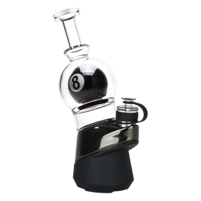 SeshGear 8-Ball Puffco Peak attachment, a 5.75 inch black borosilicate glass replacement for e-rigs