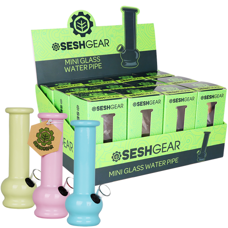 SeshGear Boxed Water Pipe | 5.75" | 12ct Display